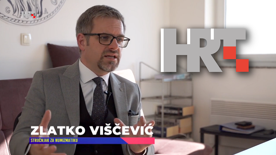 Zlatko Viščević – Izjava za emisiju “Kod nas doma” na HRT-u na temu numizmatike – 09.12.2022.