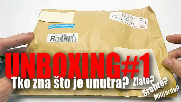 Unboxing#1 Stigla je misteriozna pošiljka… Što je unutra?