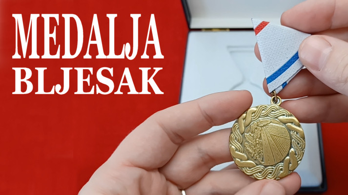 Prikaz odlikovanja: Hrvatska, medalja Bljesak