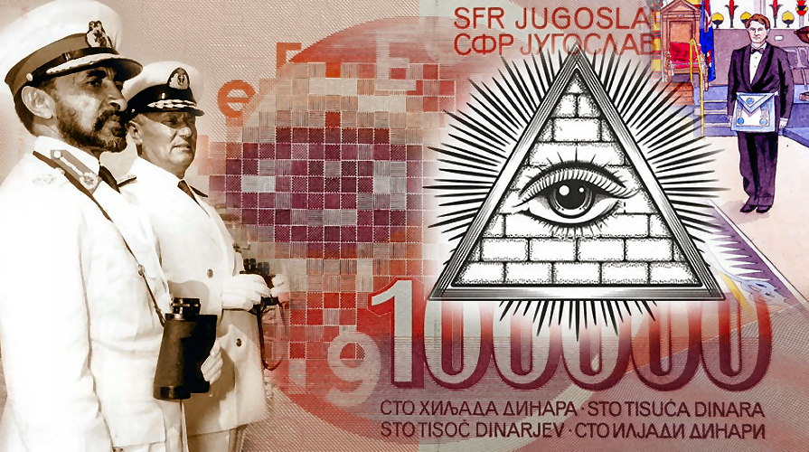 Masonski simboli na jugoslavenskoj novčanici… puka slučajnost ili nešto drugo?