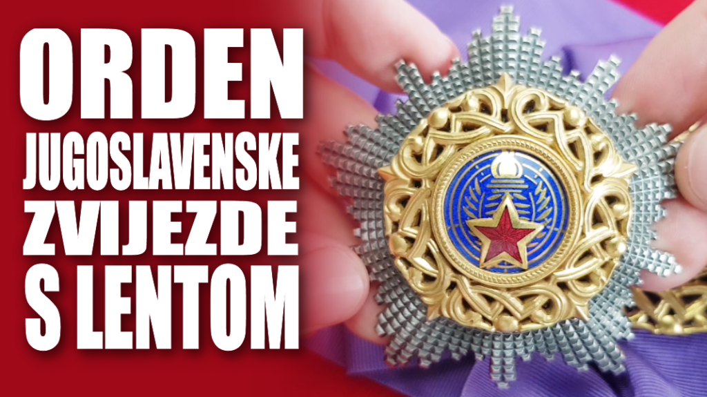 Prikaz odlikovanja: Jugoslavija, Orden jugoslavenske zvijezde s lentom, 1. red