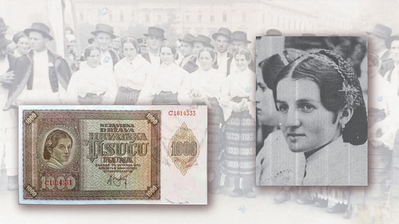 Etnografski motivi Slavonije na novčanicama