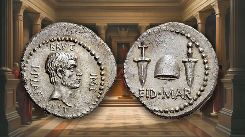 „Zar i ti sine Brute?“ – Kako je ubojstvo Gaja Julija Cezara obilježeno na rimskom prigodnom novcu