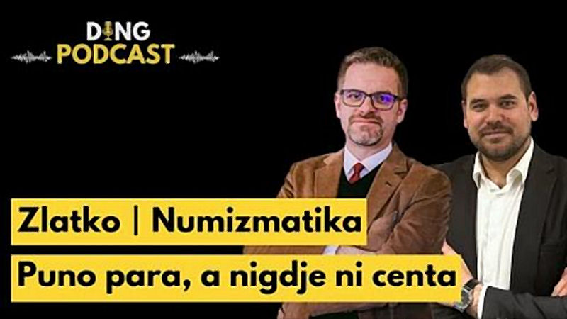 Zlatko Viščević govori za Ding podcast o profesionalnom bavljenju numizmatikom i faleristikom